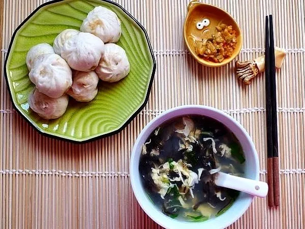 中華朝食 わかめソープ&小籠包|baobaoさん