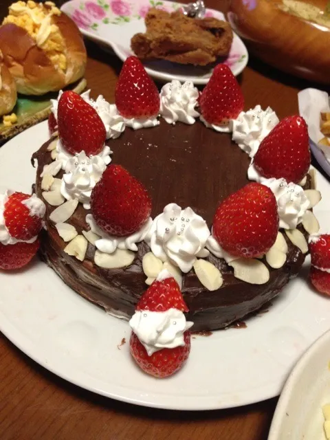 Snapdishの料理写真:クリスマスケーキ|大久保綾乃さん