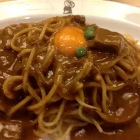 Snapdishの料理写真:インディアンスパゲッティ|HassyHさん