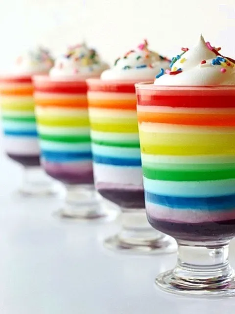 Rainbow Pudding|Sanさん