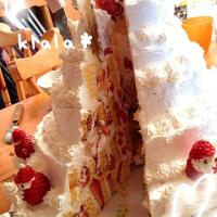 あの5段ケーキの全貌が明らかに…！で、これは、ヨーイ…ドン！で皆でフォーク持って食べましたw