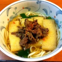 肉キツネうどん|いっこさん