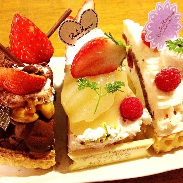 Birthday Cake♡|さとさやさん