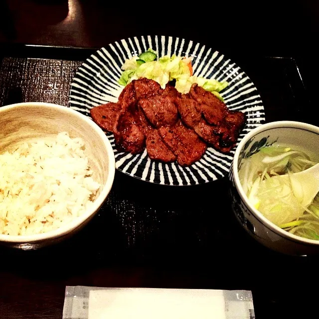 豚焼肉定食|山本絢美さん