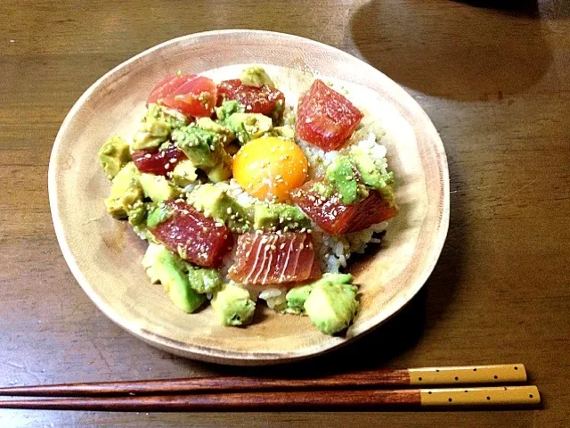 マグロの漬け丼♡|まなちゃさん