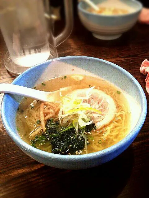 飲みの後の塩ラーメン|わんパラさん