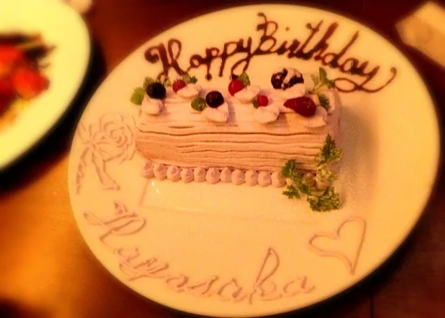 Snapdishの料理写真:南欧BARU  INATORA
🎂Birthday cake🎂|えりっくさん