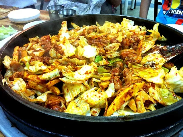 Fried Kimchi with rice cake|Cindy Chanさん