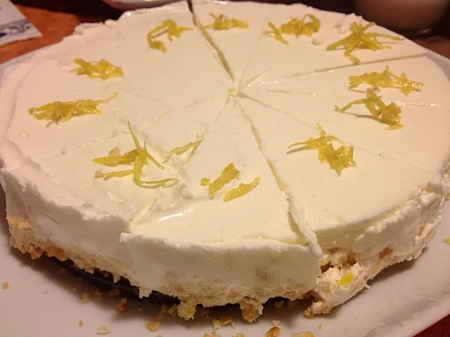 Cheesecake w/lemon peel|Junya Tanakaさん