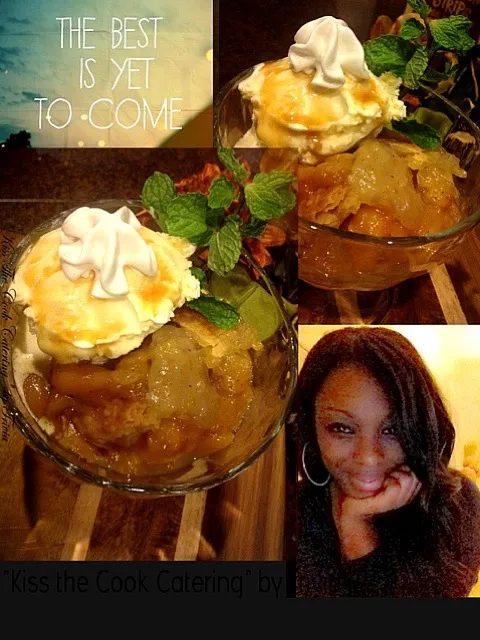 Kiss the Cook Catering Awesome Peach Cobbler❤|Taste-New Americanさん