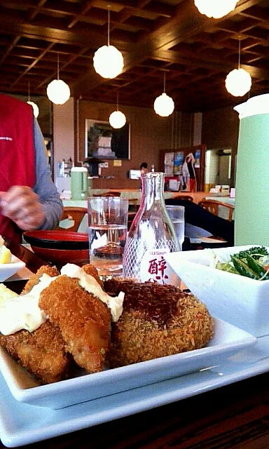 打ち納めのメンチカツ定食|直樹さん