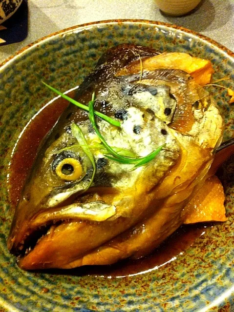 Stew salmon fish head|mikko tanさん