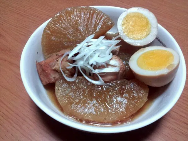 大根鶏肉卵のトロトロ煮|わっかさん