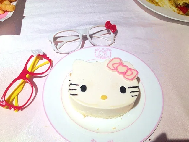 hello kitty cheese cake🍰|童谣么么哒さん