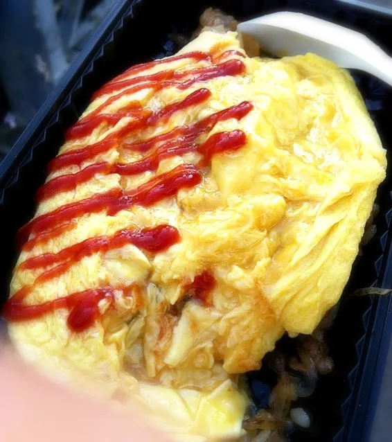 🍳🍚Omelet rice|PeonyYanさん