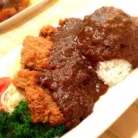 牛ロースカツカレー|はまともさん