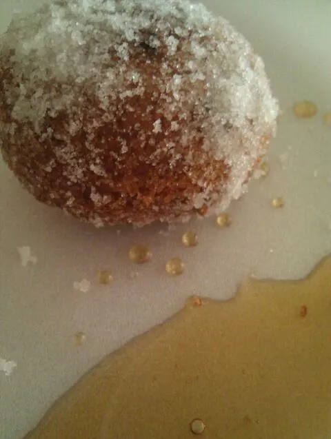 Snapdishの料理写真:deep fried oreo made by my sister-in-law|zherayさん