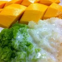 sticky rice with mango|nonukoさん