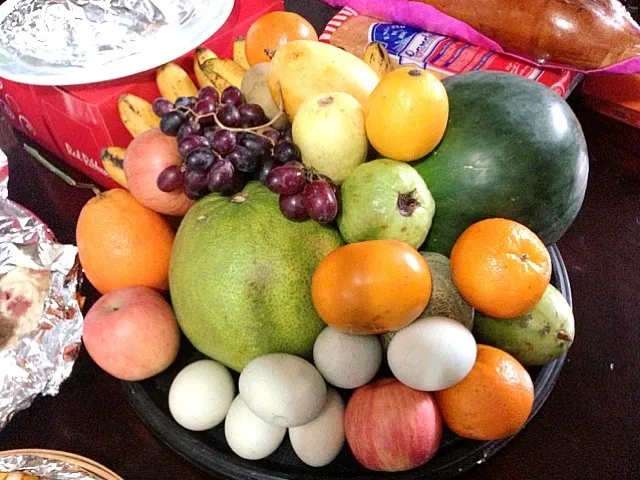 round fruits for new year|carla santiagoさん