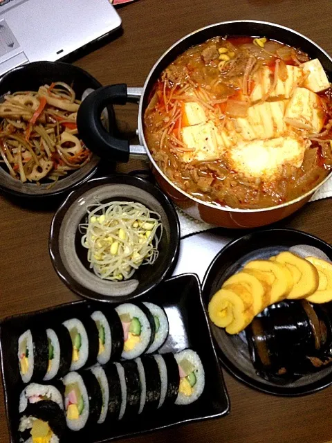 日韓合同年越しメニュー！！|豆もやし(チャニョ。)さん