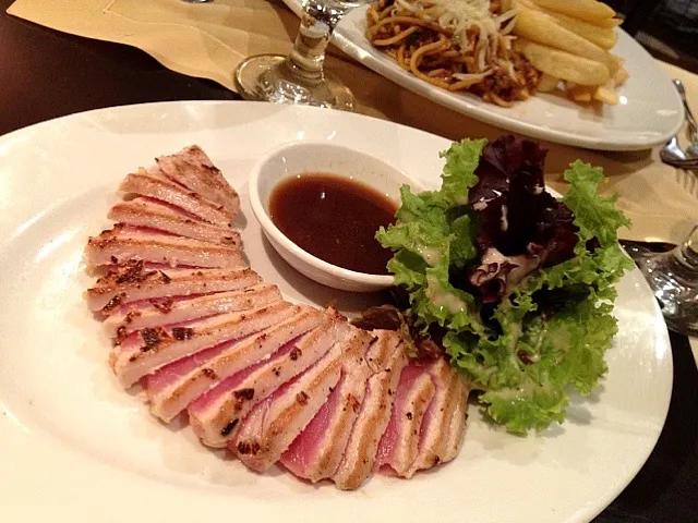 Spiced Tuna Sashimi. Delish to start your dinner.|Marie B.さん