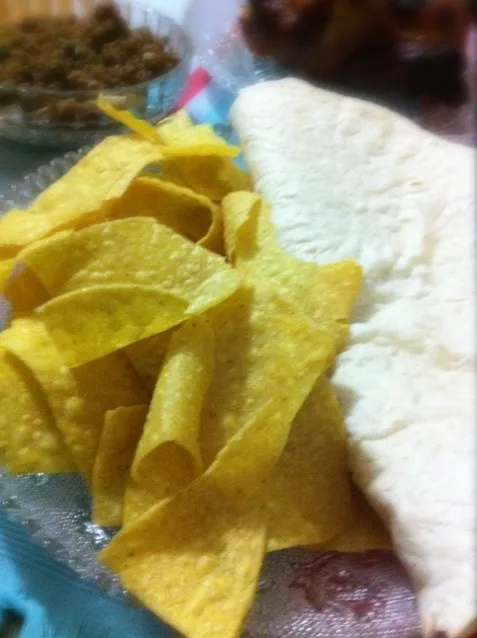 Nacho chips and soft taco wraps|maria katrina valenciaさん