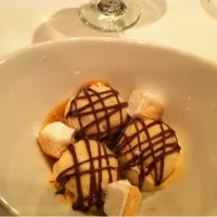 Peanut butter semi  freddo chocolate homemade marshmallow Carmel salted peanuts|kellie holmstromさん