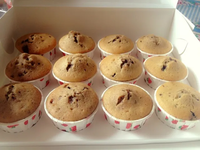 Heavenly Chocolate chip muffins|Prae~*さん