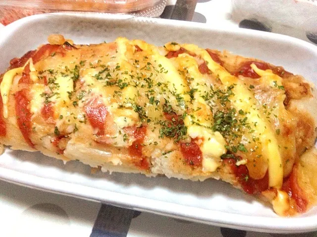 イタリアンミートローフチーズ焼き|ちょこ。さん