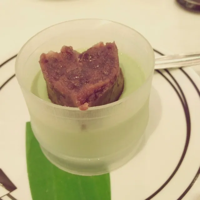 Red-beans Greentea Pudding🍵|EARNS❁さん