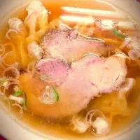 Snapdishの料理写真:ワンタン麺|fishpopopoさん