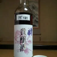 Snapdishの料理写真:紹興酒みたいな日本酒|あやさん