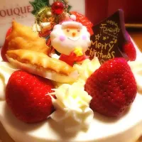 Snapdishの料理写真:クリスマスケーキ|なっちゃんさん