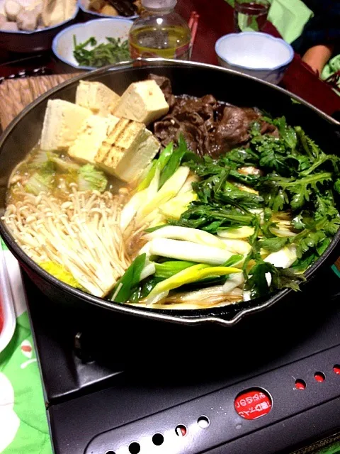 Snapdishの料理写真:SUKIYAKI!!!!|maechikaさん