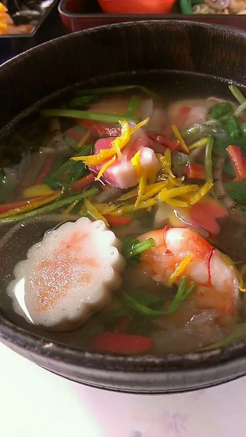 仙台風お雑煮|たかりょーさん