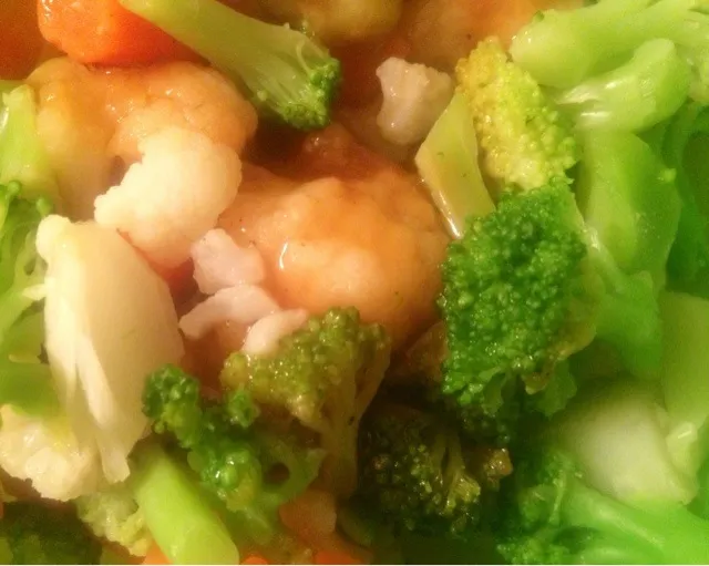 Here are my favorite steamed veggies! It's a new year, but I'm continuing my last year's resolutions! Blessings for a healthy 2013!|Alena Eydlishさん