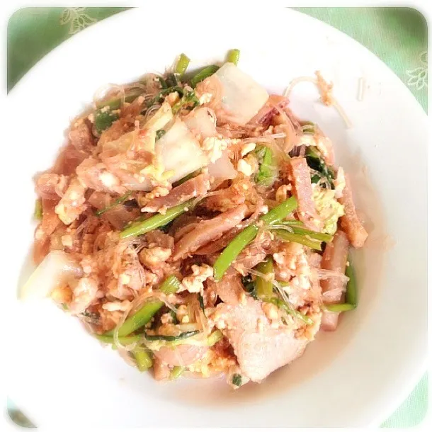 Stir Fried Suki สุกี้แห้ง|@bangkokさん