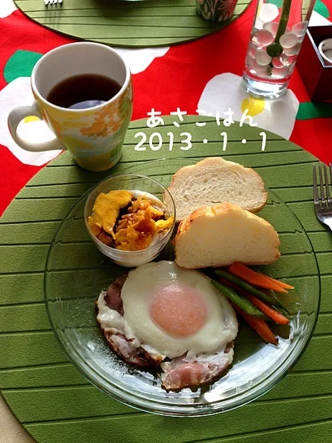 Snapdishの料理写真:朝ごはん 2013・1・1|ローゼルさん