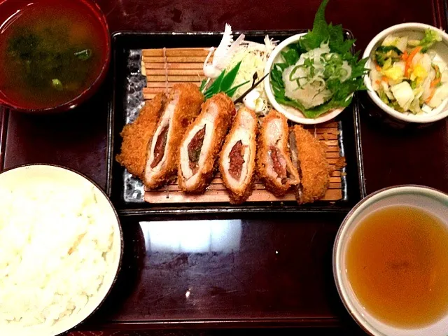 梅シソカツ定食|亀井恵美さん