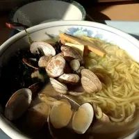 Snapdishの料理写真:あさり潮騒ラーメン|ayaさん