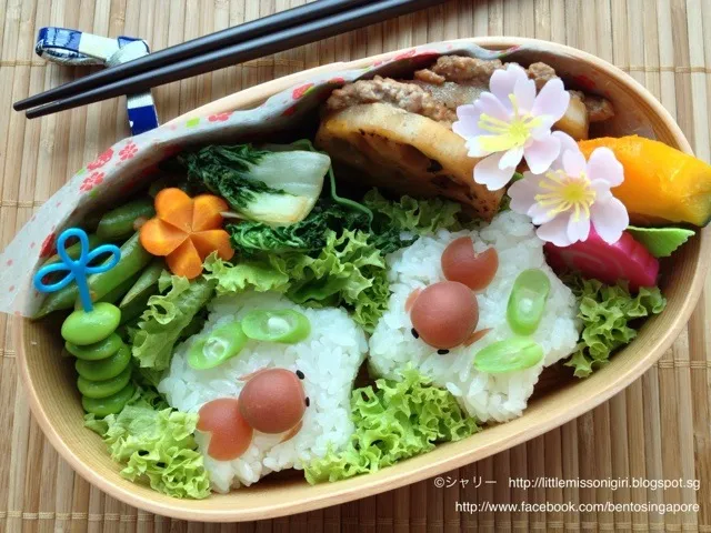 金魚のキャラ弁|シャリーさん