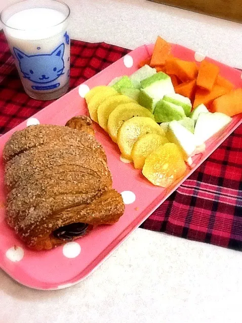 🌻朝食プレート🍴٩(ↁωↁ❀)|さとう かおりさん