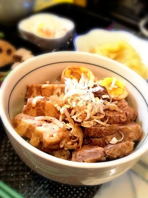 焼豚丼|舞さん