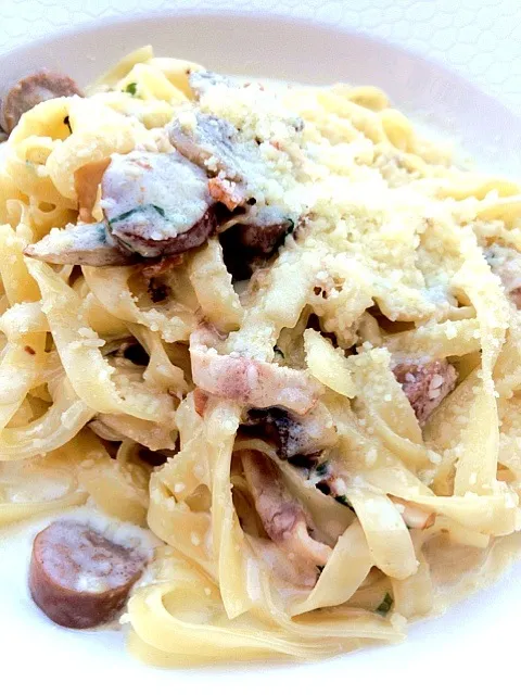 Pasta in White Sauce|Jerica Custodioさん