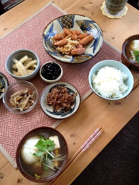 Snapdishの料理写真:遅めの朝ごはん|まっきーさん