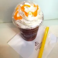 GODIVAのオレンジの飲み物|あすかさん