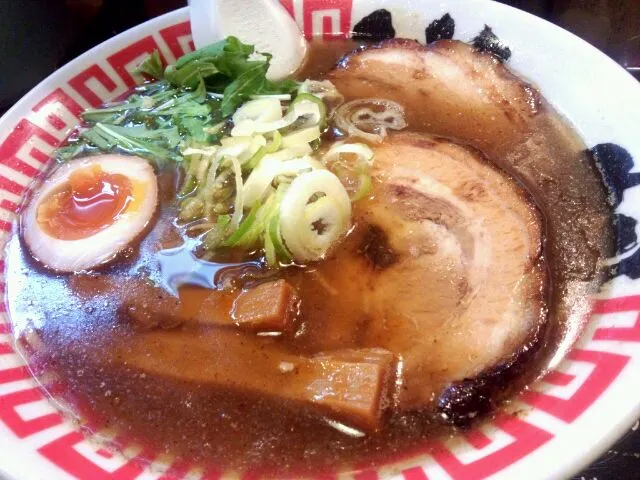 Snapdishの料理写真:炙りチャーシュー麺|もるとカッツォさん