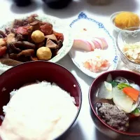 Snapdishの料理写真:とろろご飯と鰯つみれ汁|marikoさん