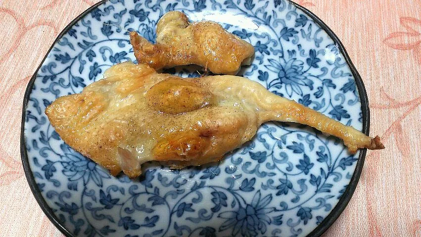 鳥むね皮のパリパリ焼き|徳永憲仁さん