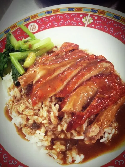 Roast duck with rice and gravy|Prae~*さん